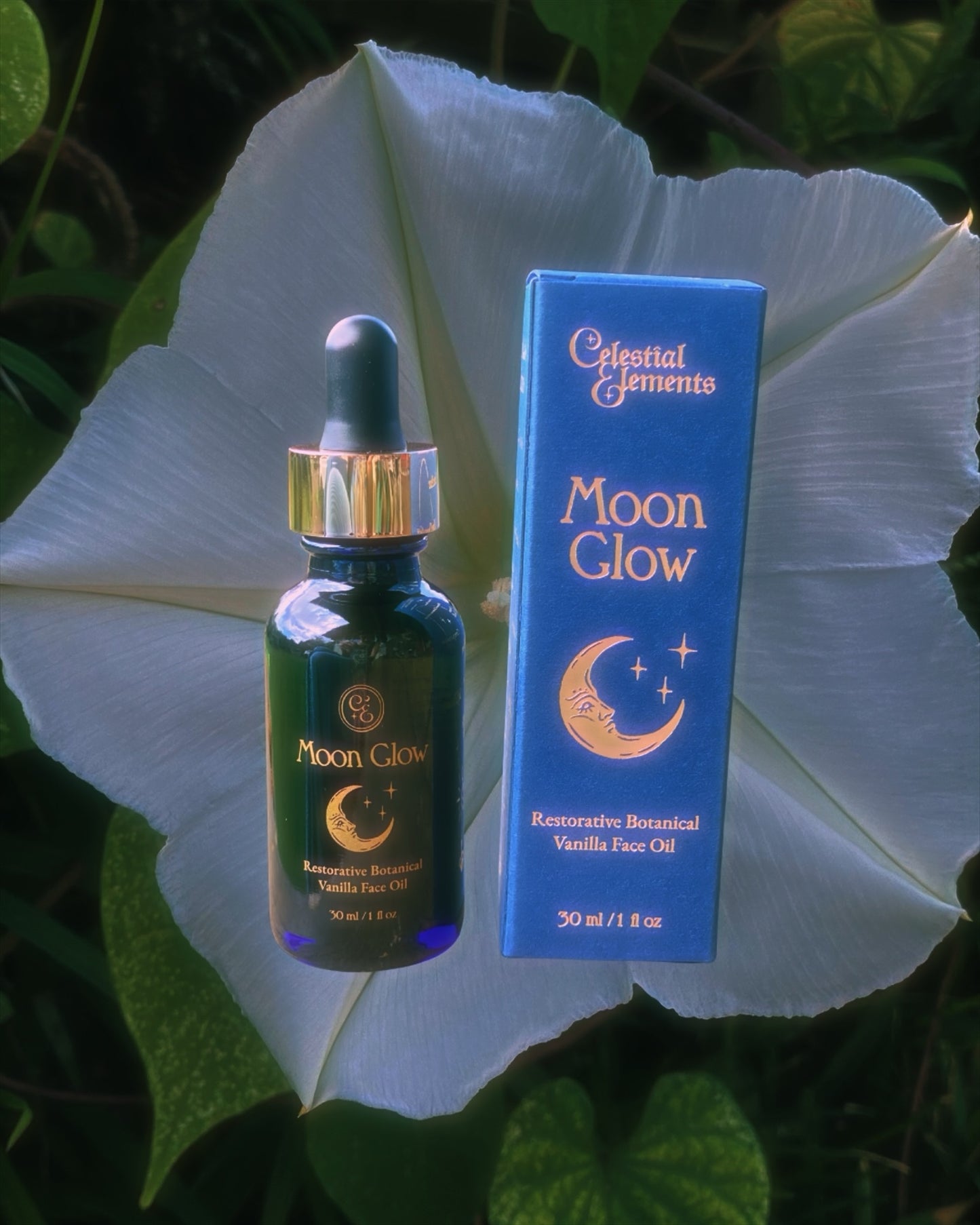 Restock Coming Soon! Moon Glow Restorative Botanical Vanilla Face Oil~ Full Moon infused Taurus Nov. 5th