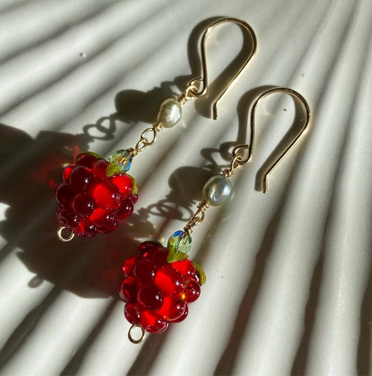 Golden Raspberry Drops